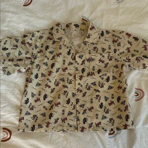 Japanese brand boys button down